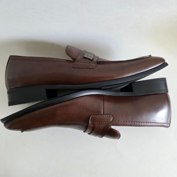 Calvin Klein Men’s Brown Slip-On Dress Shoes — Size 9.5 (New) main image 7